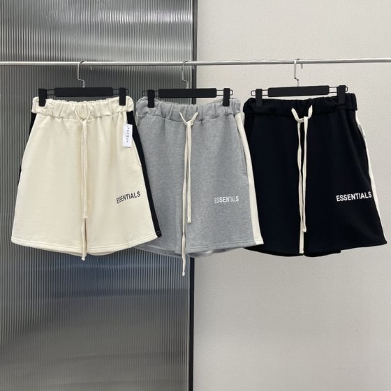 Fear of God Essentials Side-Stripe Mini Logo Sweat Shorts